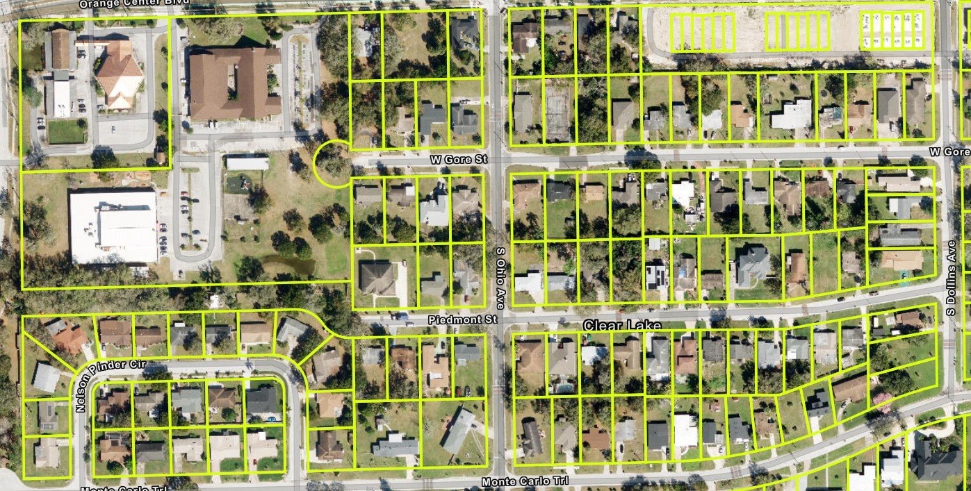 Property market analysis map
